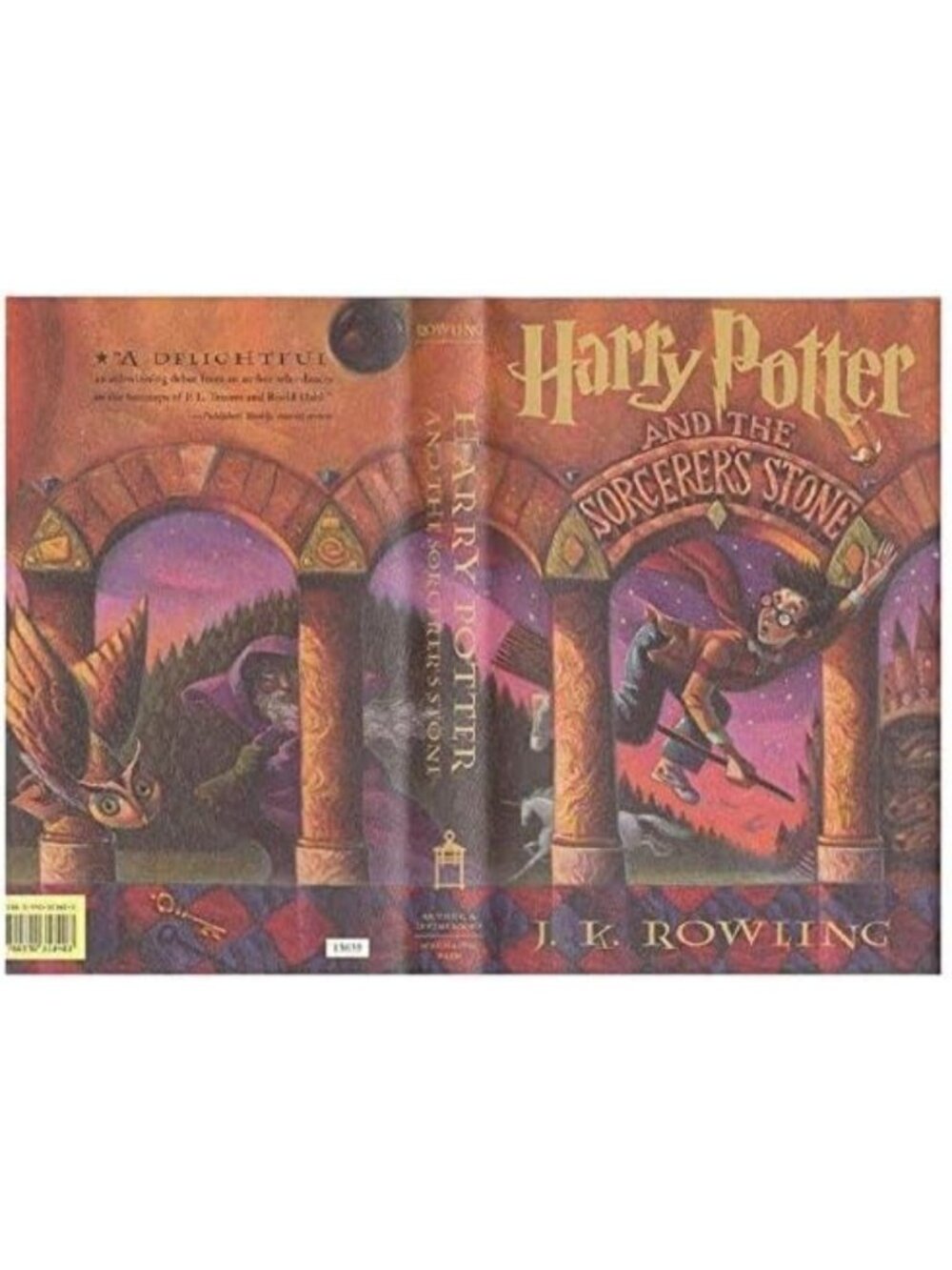 Harry Potter Sorcerer's Stone Book 1 - Fantasy Novel, Adventure, Magic Story